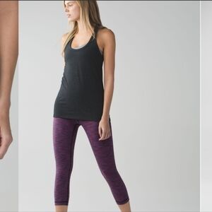 Lululemon Wunder Under Roll Down Crop II